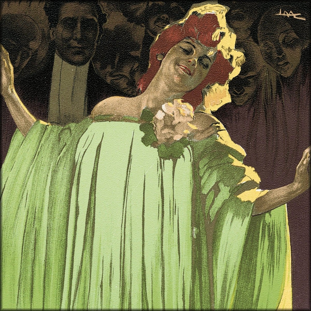 Leopoldo Metlicovitz - Compagnia d'Opera Comiche 1910 | Digital Download - 1 image