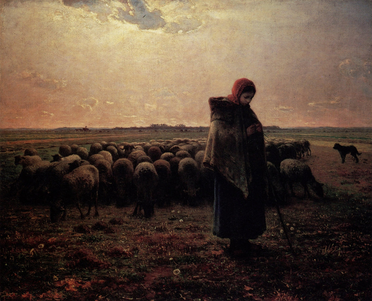 Jean-François Millet Public Domain Images to Download | Dimensions 4942 x 3997 pixels