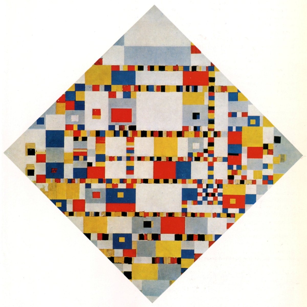Piet Mondrian Artwork in the Public Domain | Dimensions 5230 x 5230 pixels
