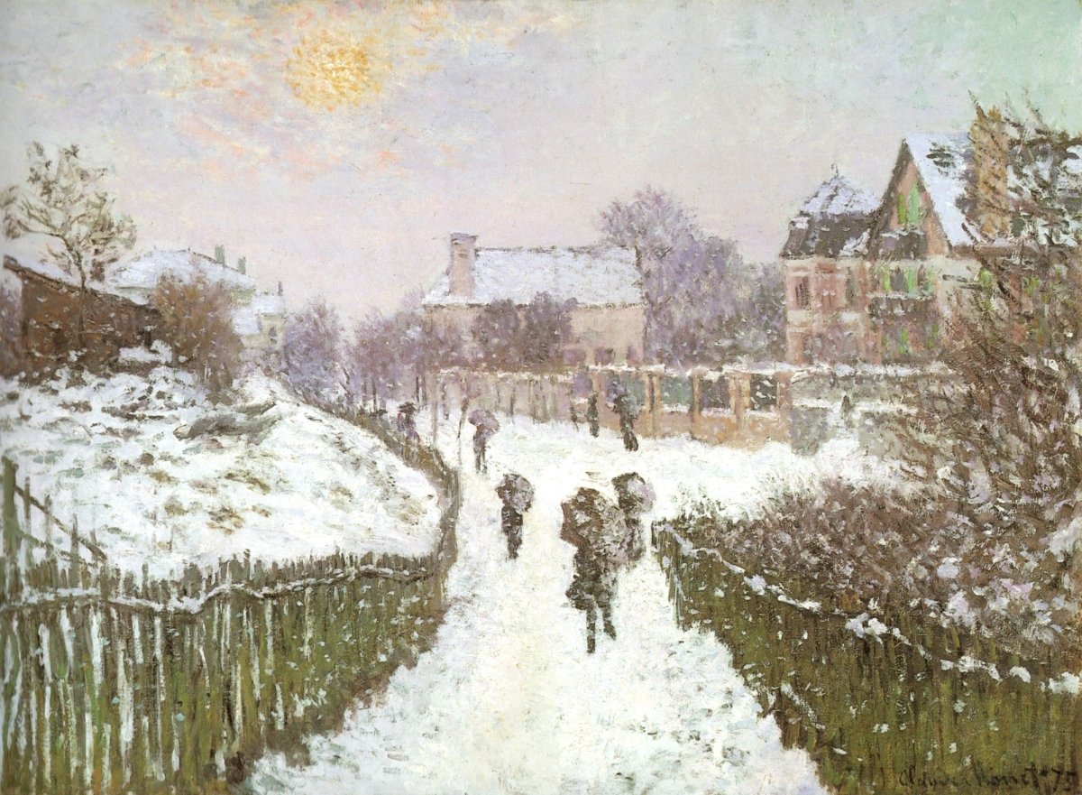Impressionist Snow Scenes - 63 images to Download | Dimensions 4770 x 3504 pixels