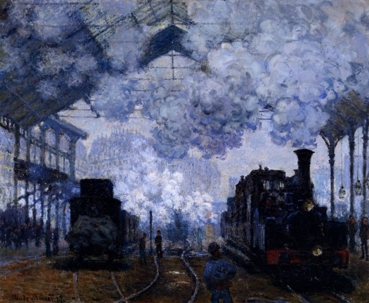 Trains in Art - 105 Public Domain Images to Download | Dimensions 5208 x 4272 pixels