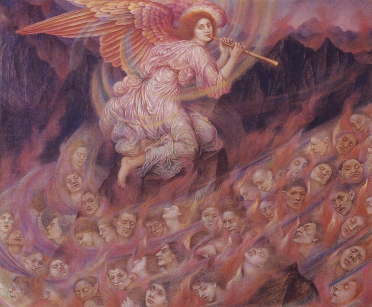 Evelyn De Morgan Paintings in the Public Domain | Dimensions 4277 x 3535 pixels