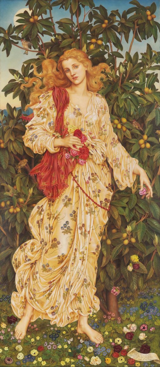 Evelyn De Morgan Paintings in the Public Domain | Dimensions 6122 x 14001 pixels