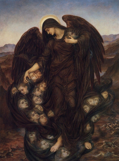 Evelyn De Morgan Paintings in the Public Domain | Dimensions 3535 x 4781 pixels