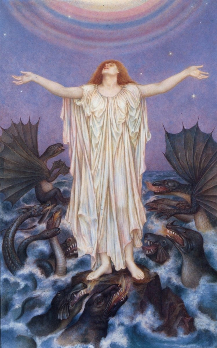 Evelyn De Morgan Paintings in the Public Domain | Dimensions 3205 x 5135 pixels