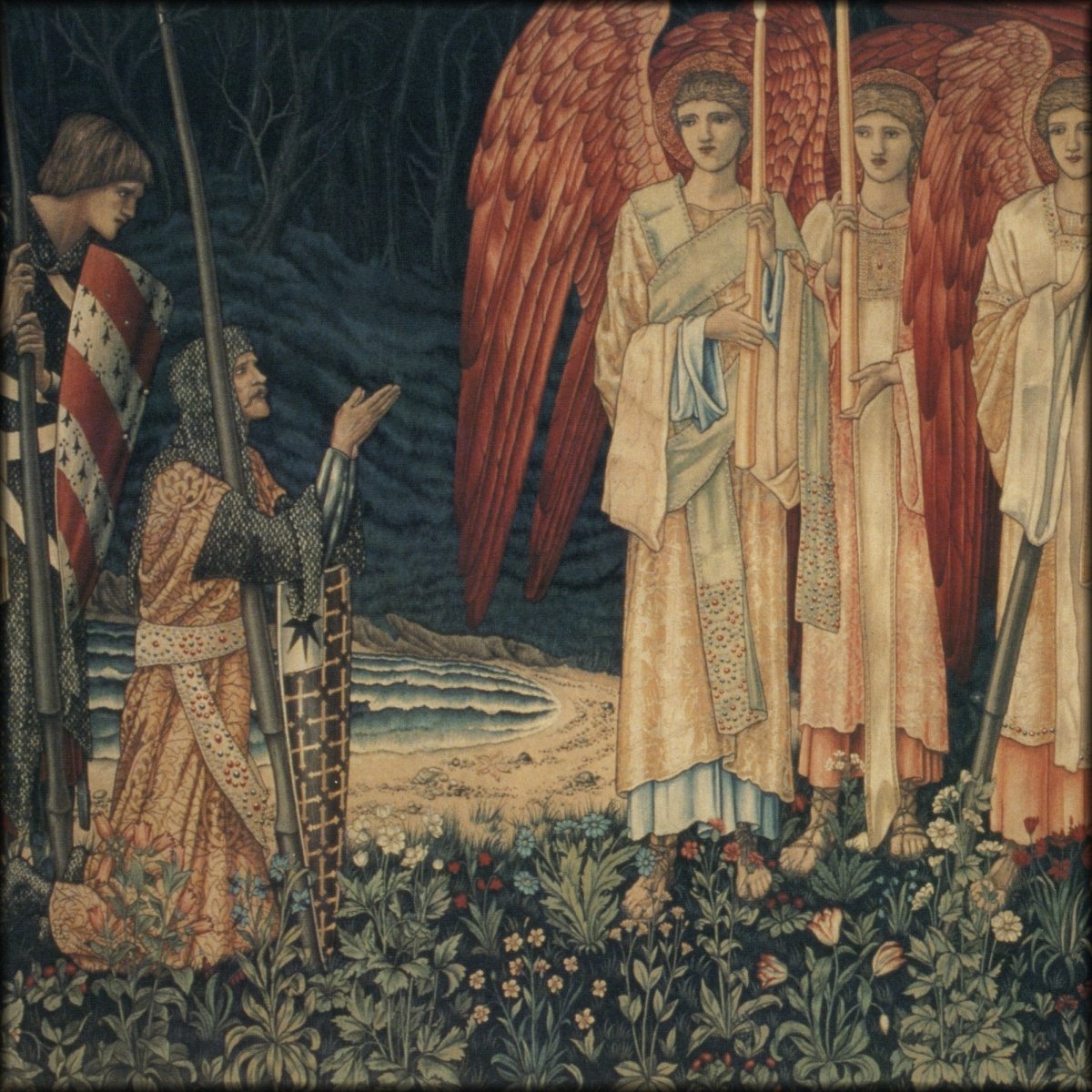 William Morris & Burne Jones - The Attainment 1890-4 | Digital Download - 1 image