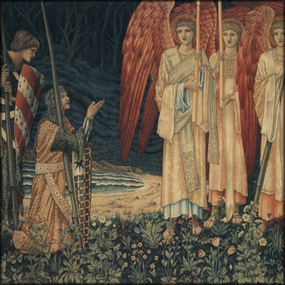 William Morris & Burne Jones - The Attainment 1890-4 | Digital Download - 1 image