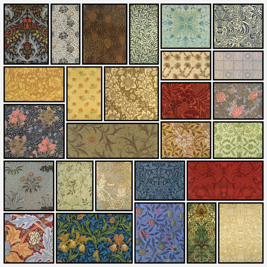 William Morris 39 Public Domain Wallpaper Images to Download | A snapshot of some of the images