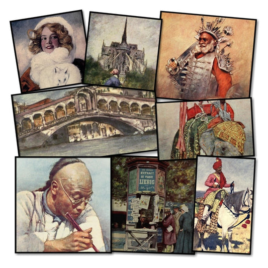 Mortimer Menpes Public Domain Images to Download | Mortimer Menpes (1855-1938) Bundle of 15 Collections