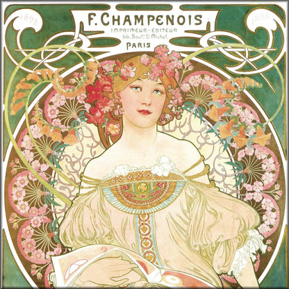 Alphonse Mucha (1860-1939) - F. Champenois Imprimeur-Editeur | Digital Download - 1 image