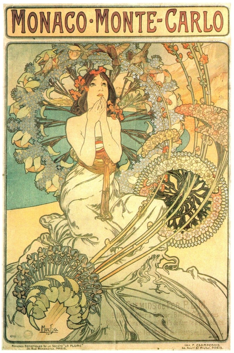 Alphonse Mucha Public Domain Images to Download | Dimensions 3915 x 5886 pixels