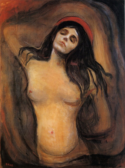 Edvard Munch Public Domain Images including The Scream | Dimensions 5269 x 7051 pixels