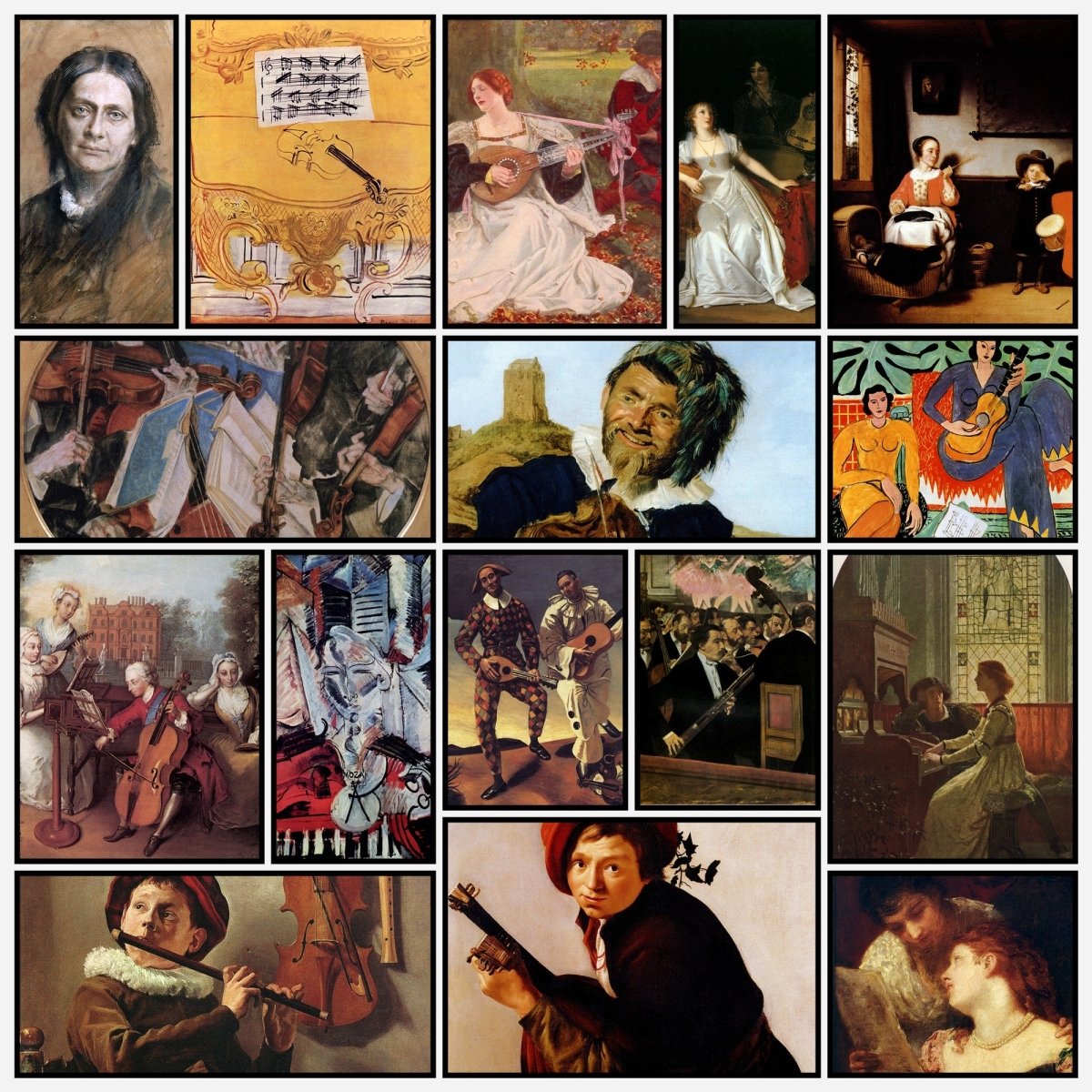Music in Art - 84 Images to download | A snapshot of some of the images