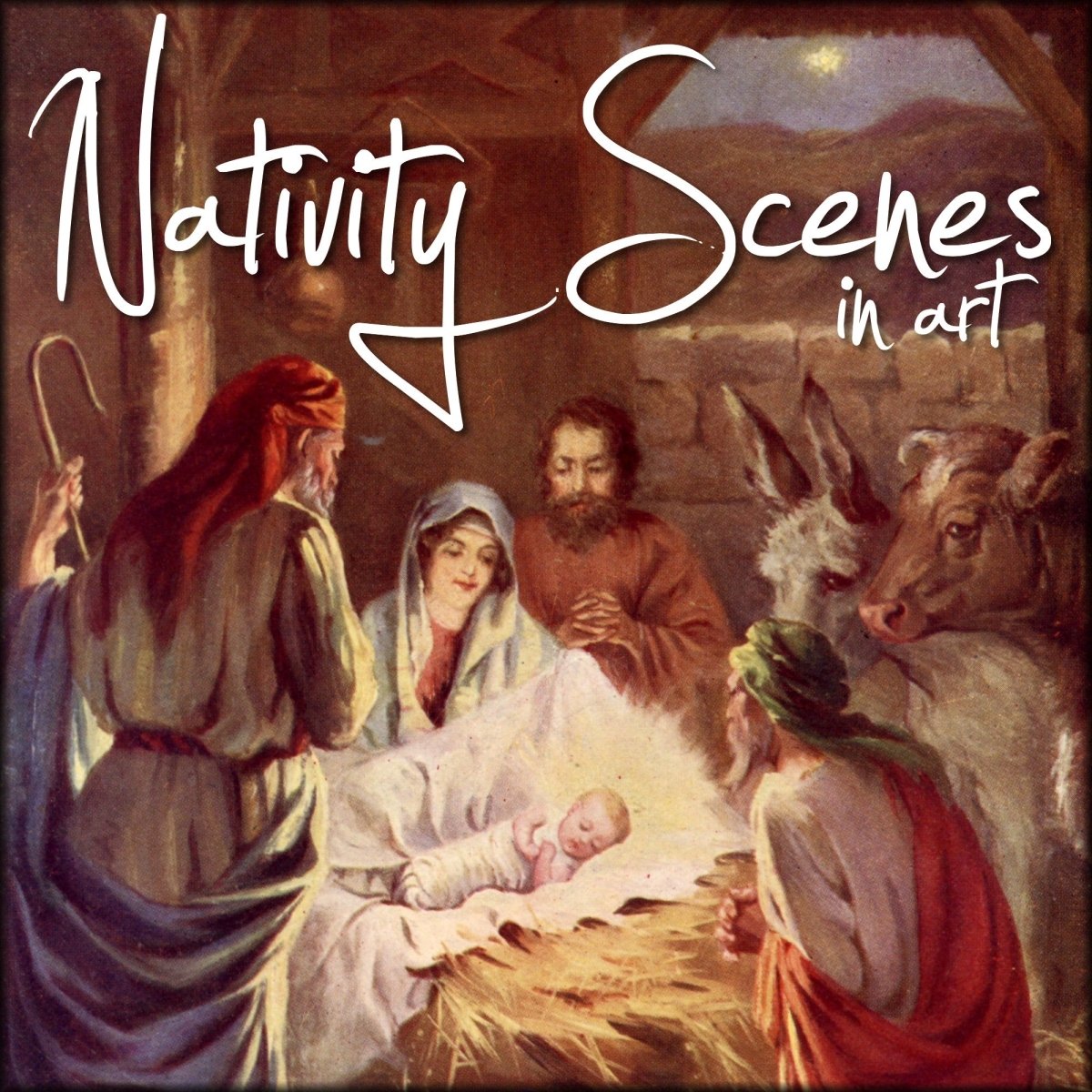 Nativity Scenes in Art - 50 images to Download | Special Collection - Digital Download - 50 images