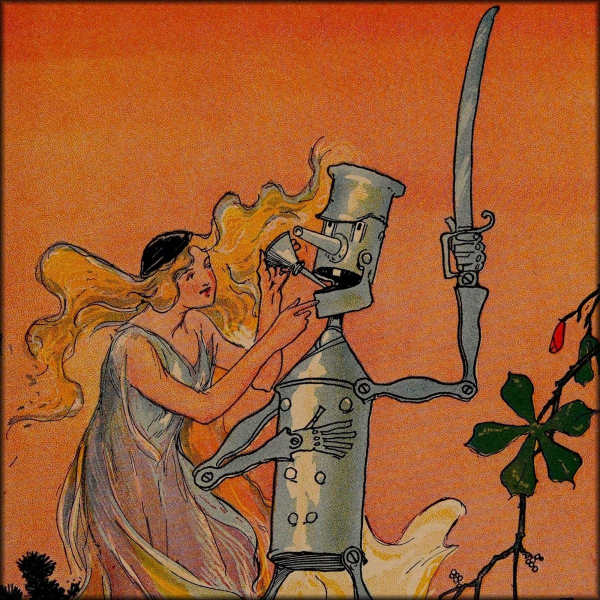 Tin Woodman of Oz, The 1918 - John R. Neill - 12 images | Digital Download - 12 images