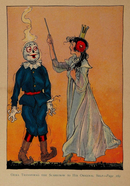 Tin Woodman of Oz, The 1918 - John R. Neill - 12 images | Dimensions 2010 x 2870 pixels