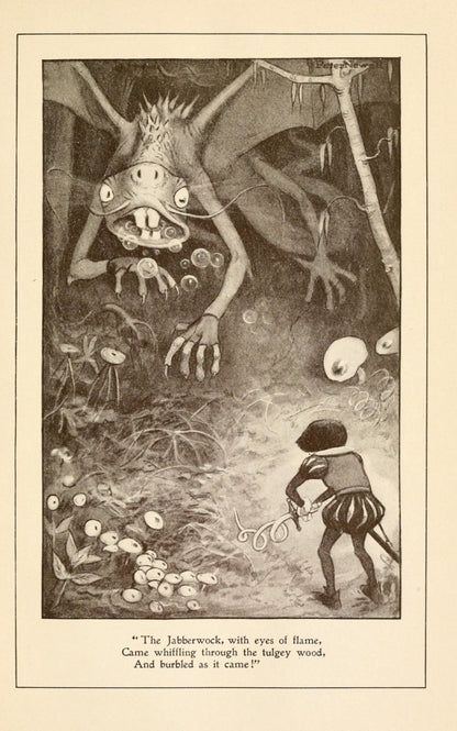 Through the Looking Glass 1902 - Peter Newell (1862-1924) - 40 images | Dimensions 1920 x 3070 pixels