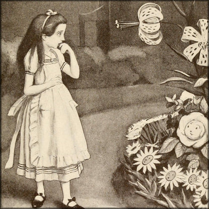 Through the Looking Glass 1902 - Peter Newell (1862-1924) - 40 images | Digital Download - 40 images