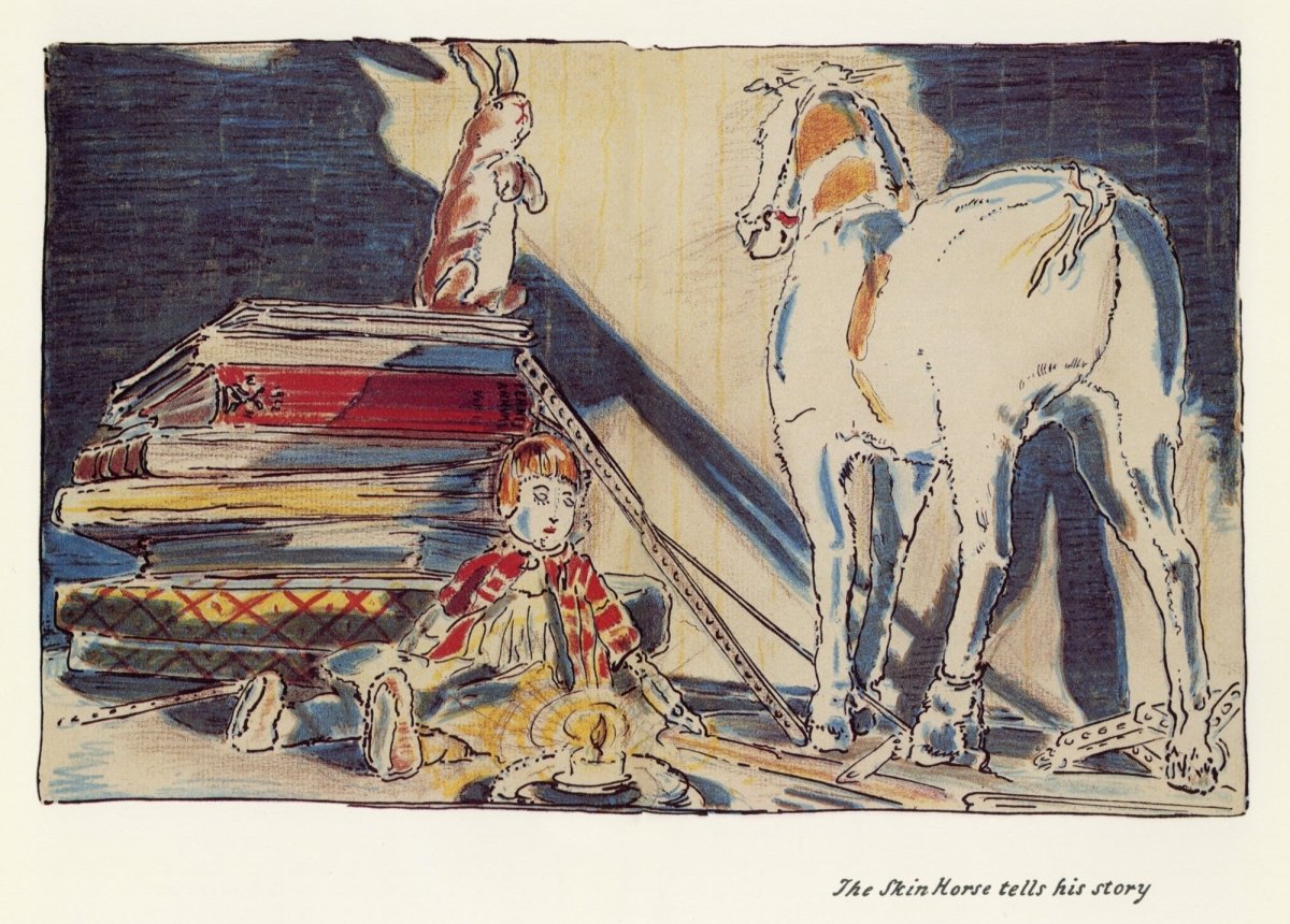 The Velveteen Rabbit 1922 - William Nicholson - 8 images | Dimensions 7357 x 5271 pixels