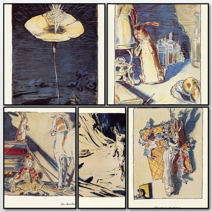 The Velveteen Rabbit 1922 - William Nicholson - 8 images | A snapshot of some of the images