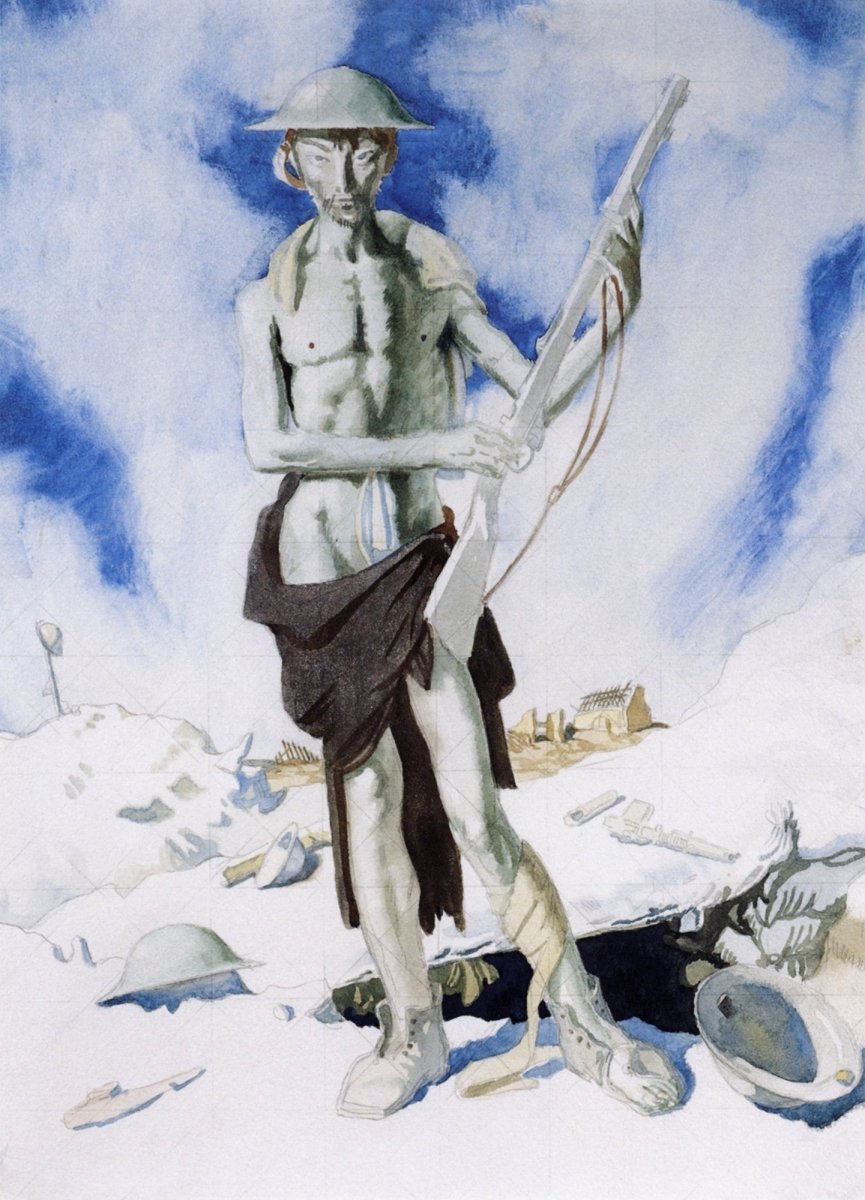 William Orpen Public Domain War Images to Download | Dimensions 3010 x 4179 pixels