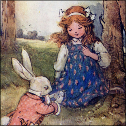 Alice in Wonderland 1912 - Emily Overnell - 2 images | Digital Download - 2 images