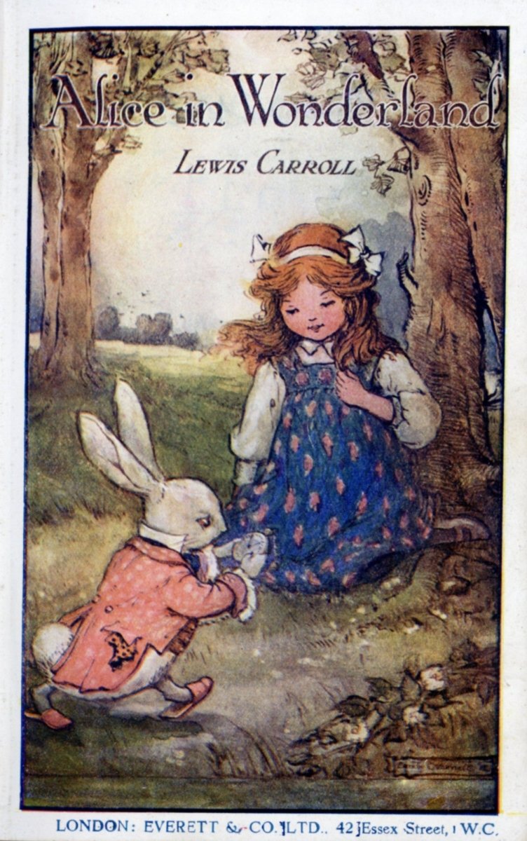Alice in Wonderland 1912 - Emily Overnell - 2 images | Dimensions 2324 x 3710 pixels