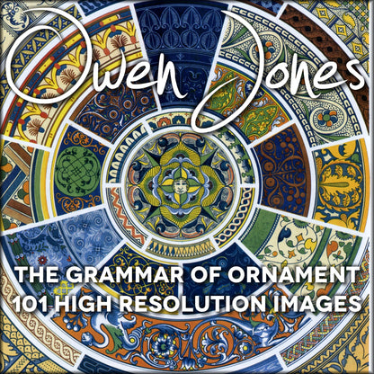 Owen Jones's Grammar of Ornament Public Domain Images | Digital Download - 101 images