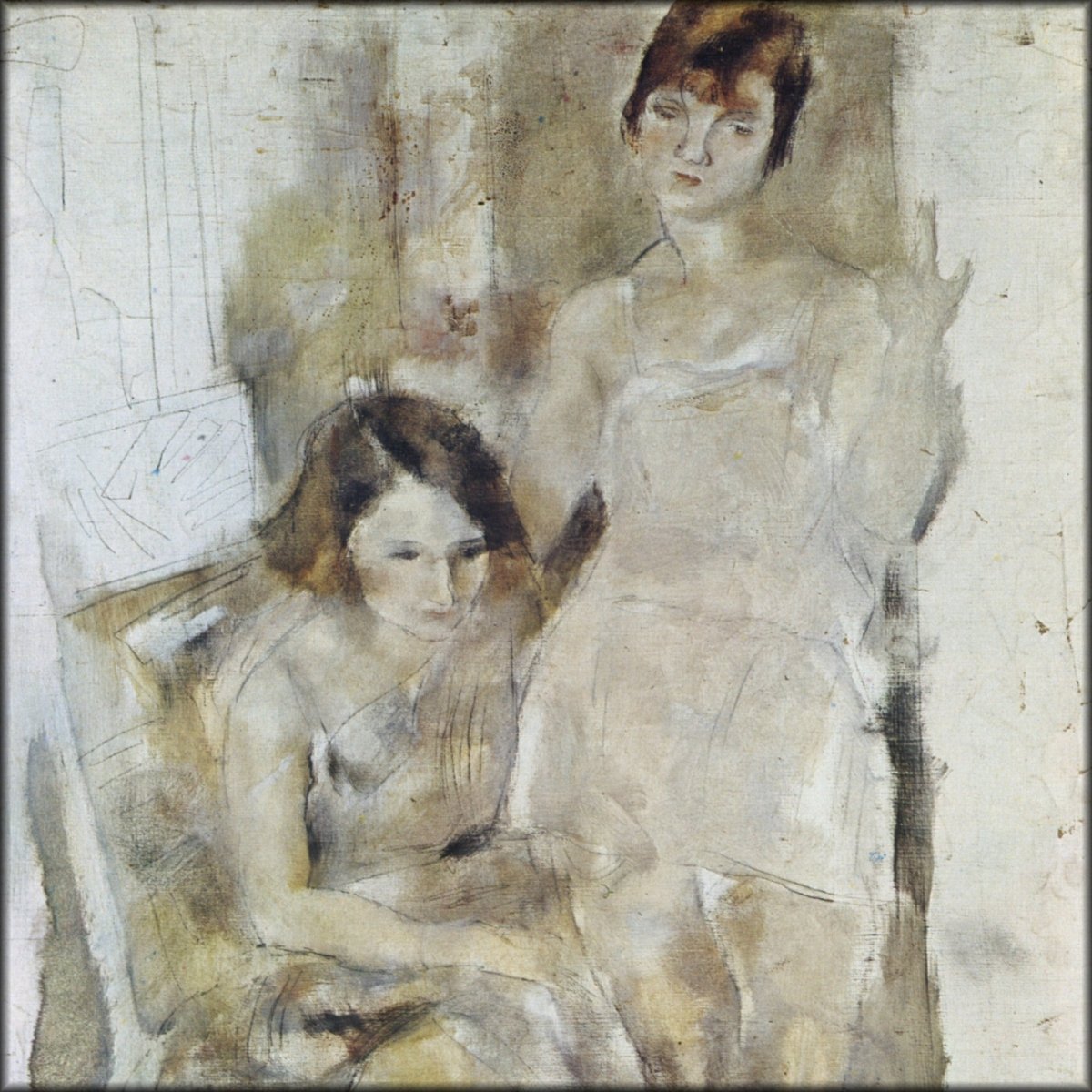 Jules Pascin - Ginette and Mireille 1928 | Digital Download - 1 image