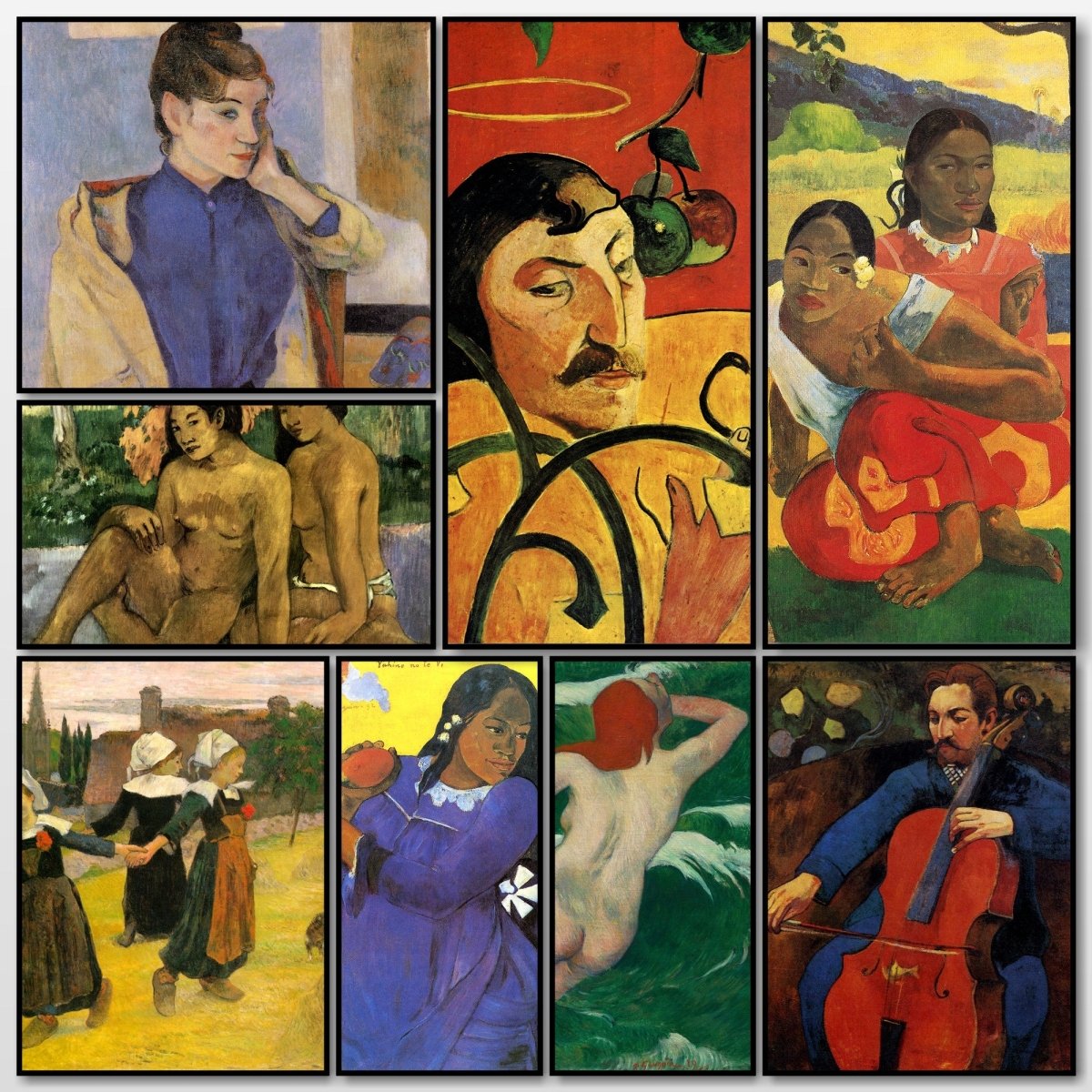 Paul Gauguin Public Domain Images to Download | A snapshot of some of the images