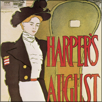 Edward Penfield (1886-1925) - Harper's August 1897 | Digital Download - 1 image