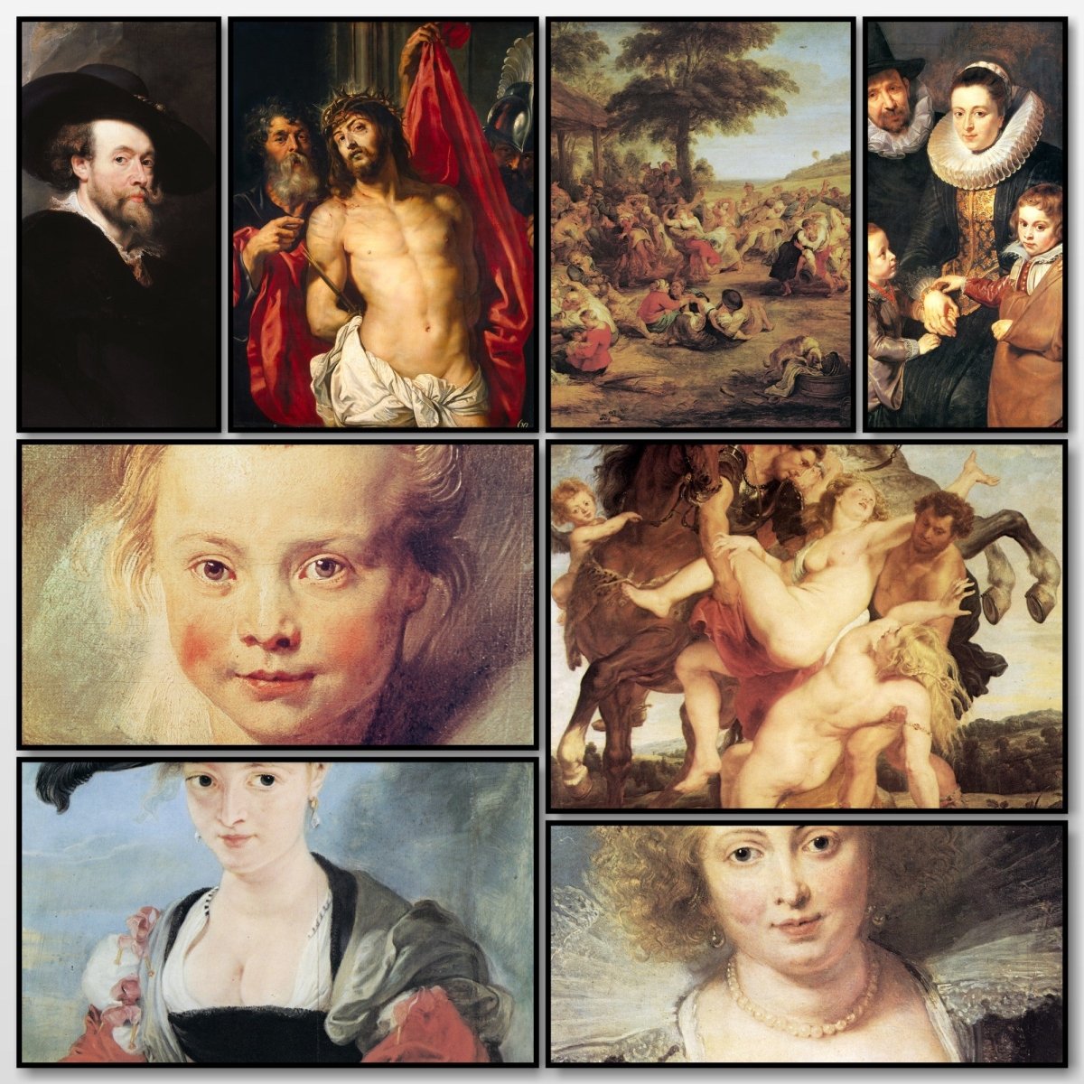 Peter Paul Rubens Public Domain Images to Download | A snapshot of some of the images