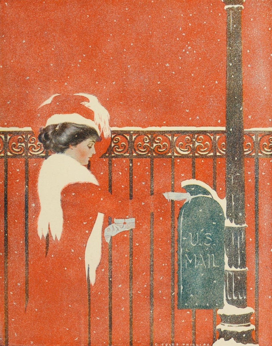 A Gallery of Girls 1911 - Clarence Coles Phillips | Dimensions 2765 x 3510 pixels