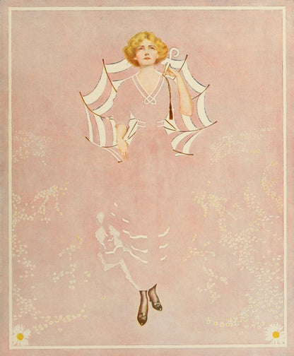 A Gallery of Girls 1911 - Clarence Coles Phillips | Dimensions 2875 x 3485 pixels