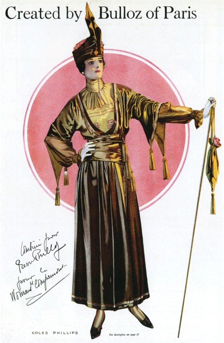 Coles Phillips Magazine Ads 1917-1918 - C. Coles Phillips | Dimensions 3570 x 5453 pixels