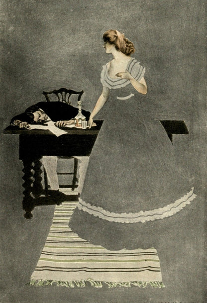 The Gorgeous Isle 1908 - Clarence Coles Phillips - 4 images | Dimensions 1732 x 2536 pixels