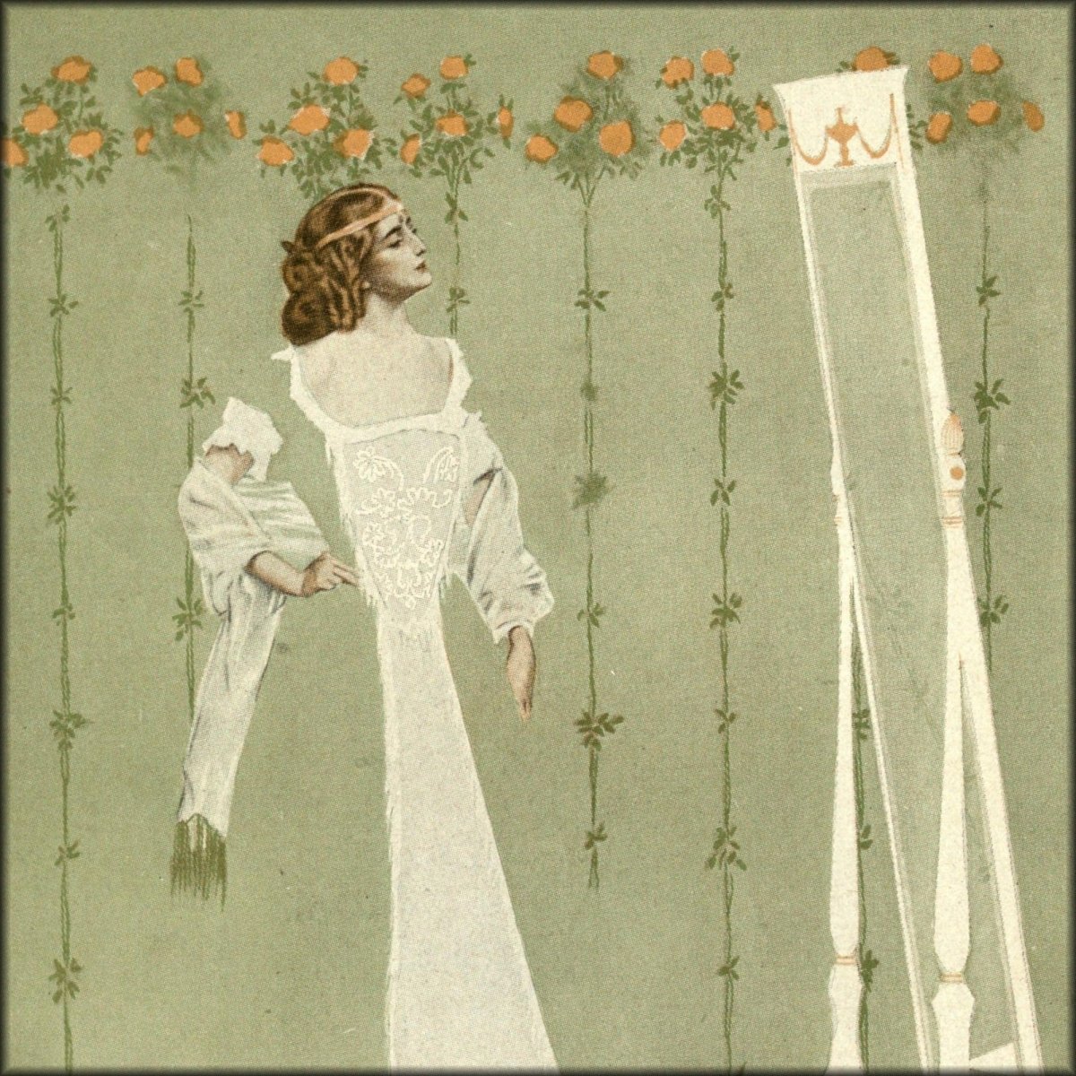 The Gorgeous Isle 1908 - Clarence Coles Phillips - 4 images | Digital Download - 4 images