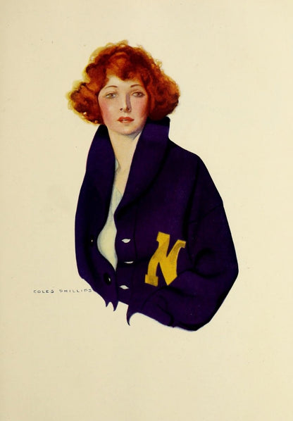Coles Phillips Lucky Bag Images 1921-22 - C. Coles Phillips | Dimensions 2328 x 3348 pixels