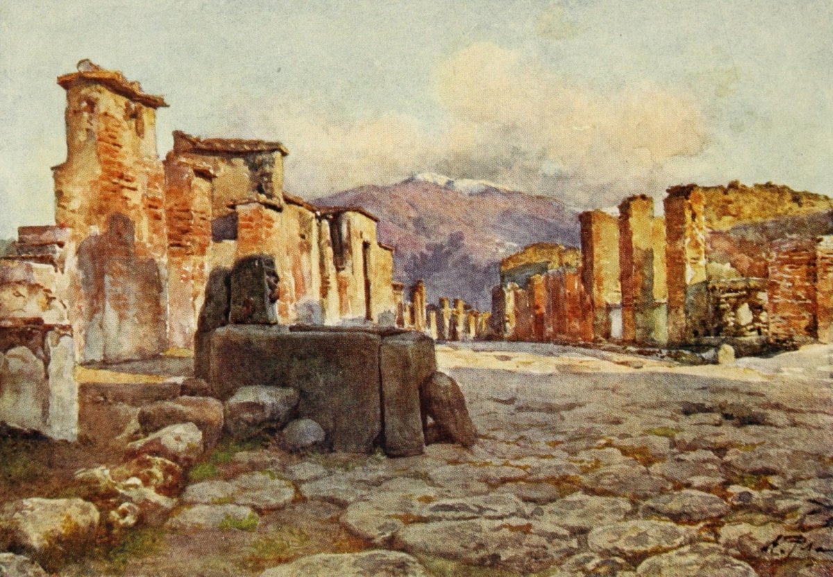 Pompeii 1910 - Alberto Pisa - 18 images | Dimensions 2874 x 1992 pixels