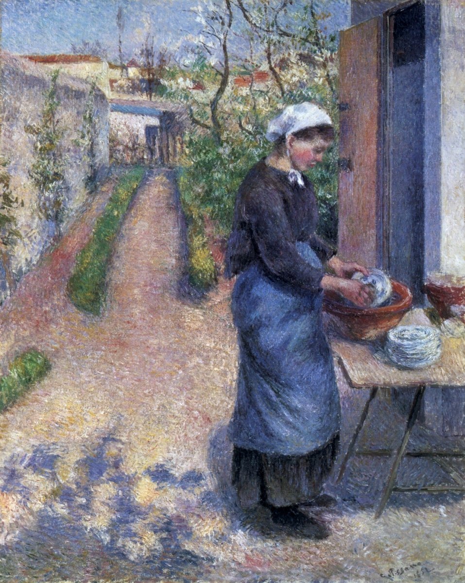 Camille Pissarro Artwork in the Public Domain | Dimensions 5120 x 6420 pixels