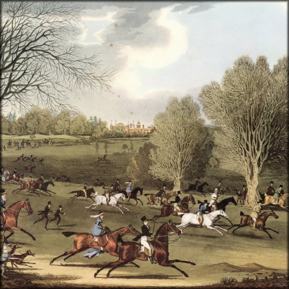 James Pollard - Coursing in Hatfield Park 1824 | Digital Download - 1 image