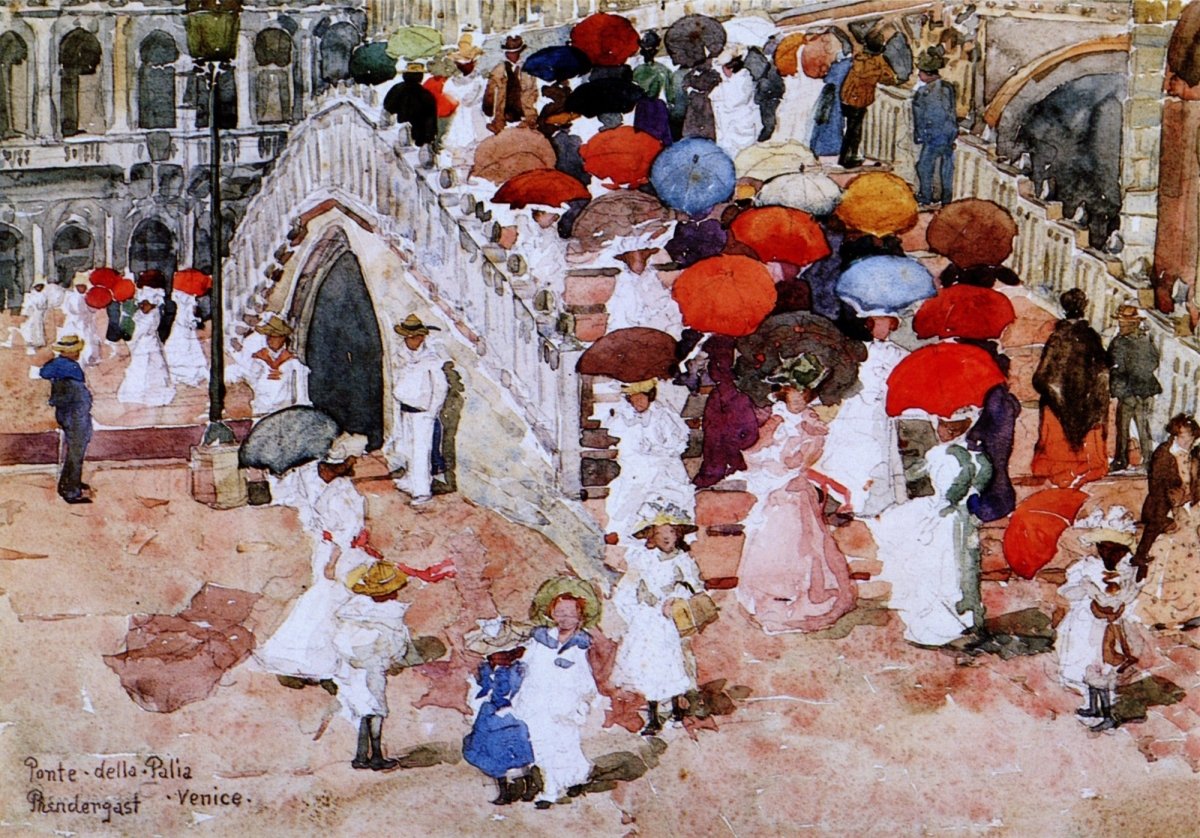 Maurice Prendergast Artwork in the Public Domain | Dimensions 4885 x 3410 pixels