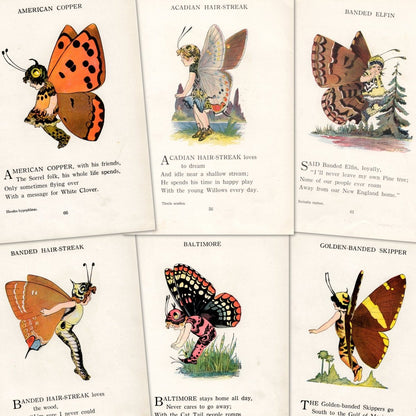 Butterfly Babies 1914 - Marion T. 'Penny' Ross - 63 images | A snapshot of some of the images