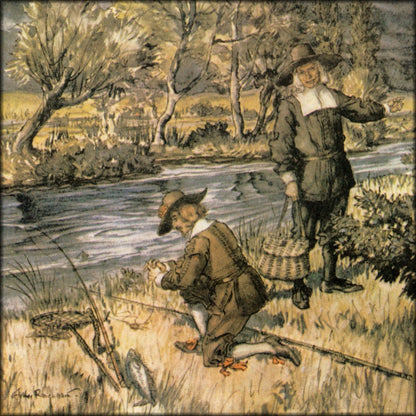 The Compleat Angler 1931 - Arthur Rackham - 12 images | Digital Download - 12 images
