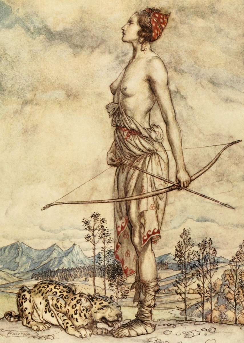 Comus 1921 - Arthur Rackham - 23 images | Dimensions 1910 x 2680 pixels