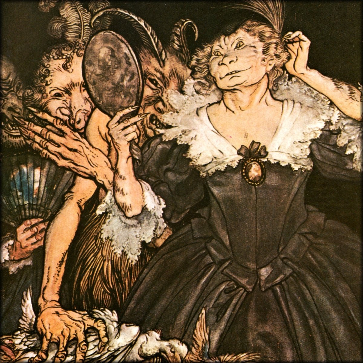 Comus 1921 - Arthur Rackham - 23 images | Digital Download - 23 images
