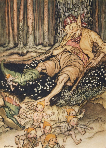 The Arthur Rackham Fairy Book, 1933 - Arthur Rackham | Dimensions 1227 x 1713 pixels
