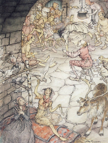 Fairy Tales by Hans Anderson 1932 - Arthur Rackham | Dimensions 1466 x 1936 pixels
