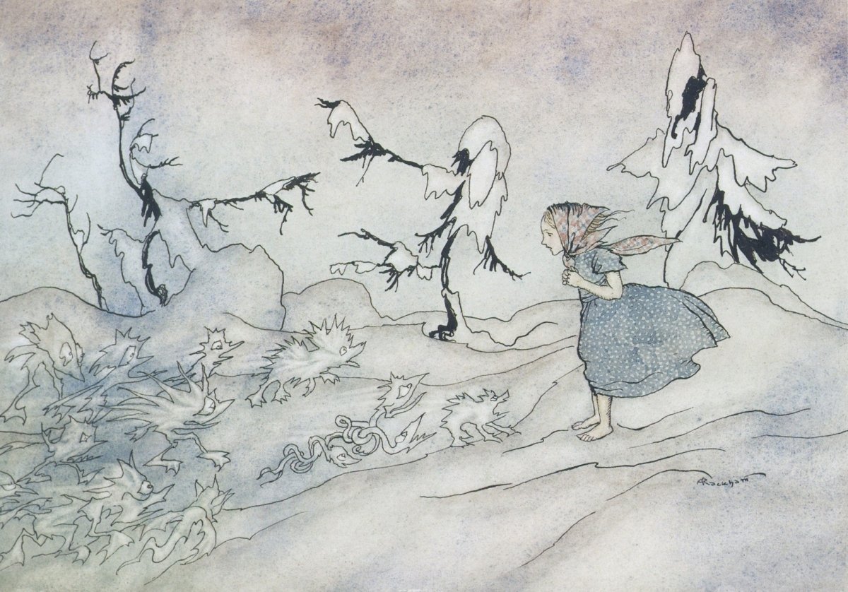 Fairy Tales by Hans Anderson 1932 - Arthur Rackham | Dimensions 4840 x 3380 pixels