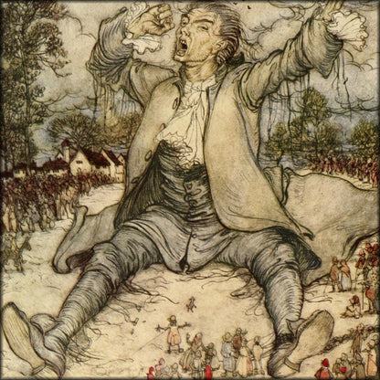 Gulliver's Travels 1909 - Arthur Rackham - 12 images | Digital Download - 12 images